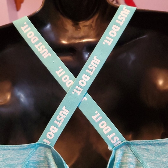 Nike dri-fit teal tank top - Picture 5 of 7